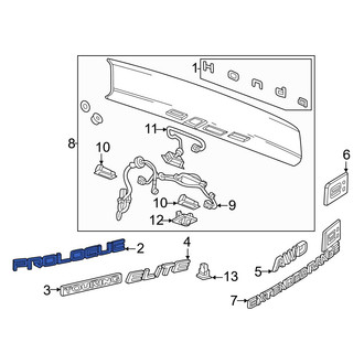 Honda OE - Rear Hatch Emblem