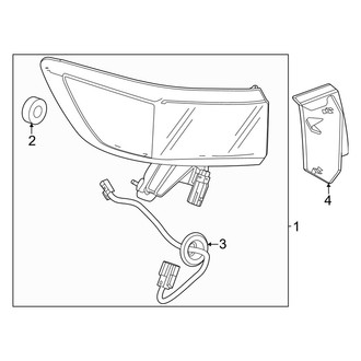 Honda OE - Rear Lamps - Tail Lamps