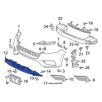 Honda OE - Front Lower Grille