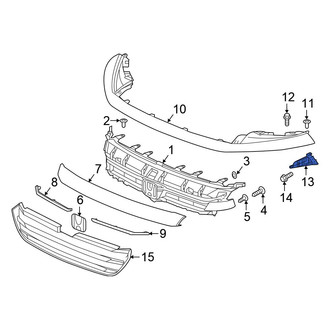 Honda OE - Left Grille Molding Bracket