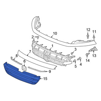 Honda OE - Front Center Grille