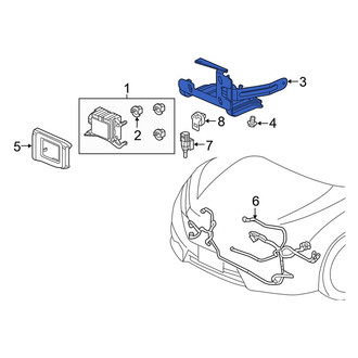 Honda OE - Cruise Control Distance Sensor Bracket