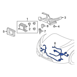 Honda OE - Front Headlight Wiring Harness