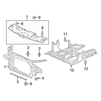 Honda OE - Radiator Support