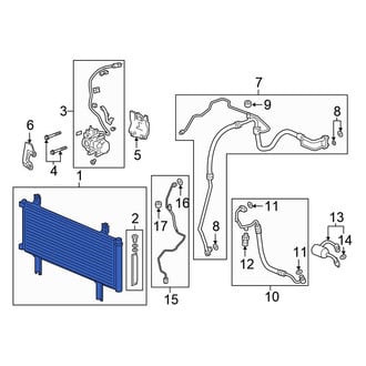 Honda OE - A/C Condenser