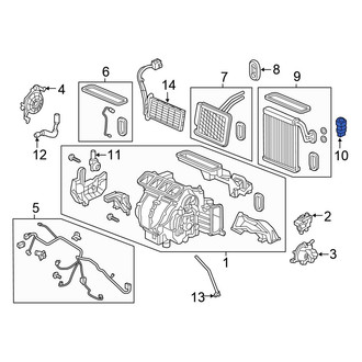 Honda OE - A/C Expansion Valve