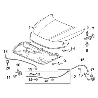 Honda OE - Hood & Components