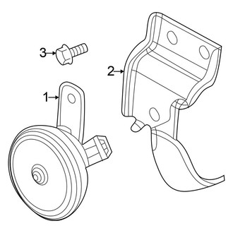 Honda OE - Electrical - Horn (EX / LX / Touring)