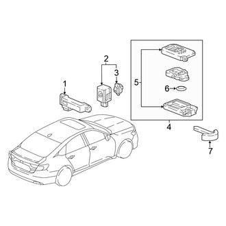 Honda OE - Electrical - Keyless Entry Components