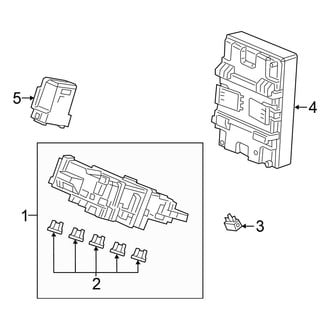 Honda OE - Electrical - Fuse & Relay (Cabin Compartment)