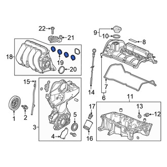 Honda OE - Engine Intake Manifold Gasket