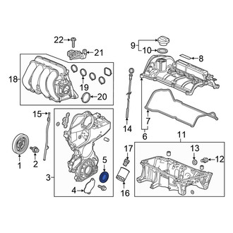 Honda OE - Front Engine Crankshaft Seal