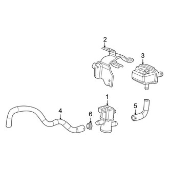 Honda OE - Emission System - Emission Components (Purge Control Valve), (EX / LX / Touring)