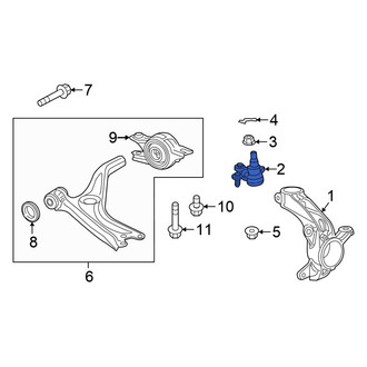 Honda OE - Front Suspension Ball Joint
