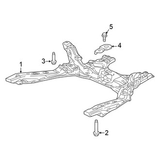 Honda OE - Front Suspension - Suspension Mounting
