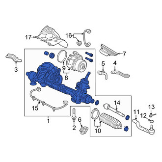 Honda OE - Rack and Pinion Assembly