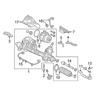 Honda OE - Steering Gear & Linkage
