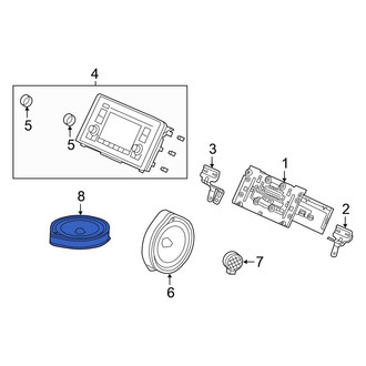 Honda OE - Rear Inner Speaker