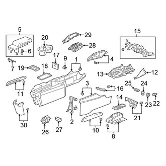 Honda OE - Center Console