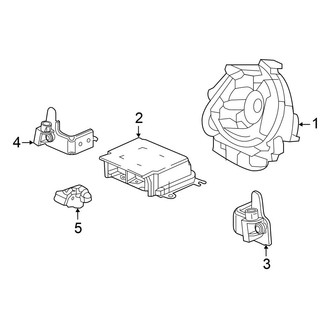 Honda OE - Restraint Systems - Air Bag Components (Modules & Sensors)