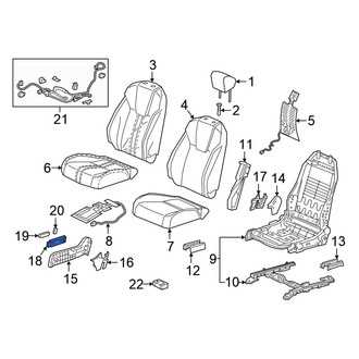 Honda OE - Front Right Power Seat Switch