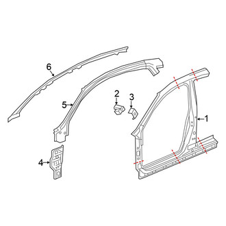 Honda OE - Pillars, Rocker & Floor - Aperture Panel