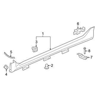 Honda OE - Pillars, Rocker & Floor - Exterior Trim