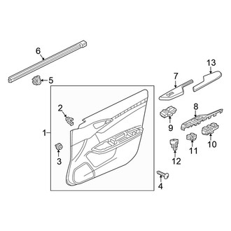 Honda OE - Front Door - Interior Trim