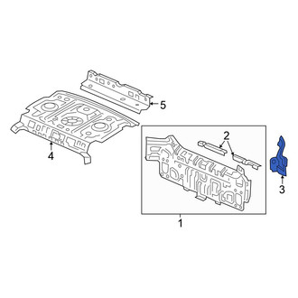 Honda OE - Left Rear Body Panel Bracket