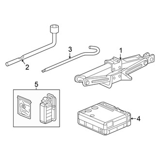 Honda OE - Rear Body & Floor - Jack & Components