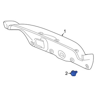 Honda OE - Deck Lid Trim Clip