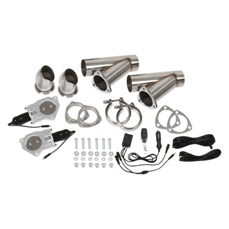 Hooker® - Dual Electric Exhaust Cut-Out with Remote (3" Diameter)