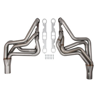 Hooker® - RacingHeart™ Street Stock 409 SS Natural Exhaust Headers