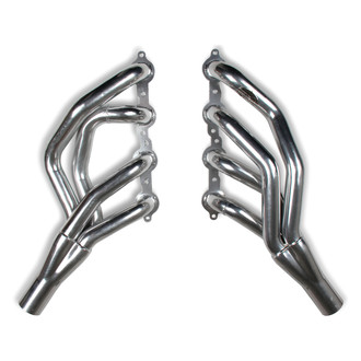 Hooker® - Super Competition™ Mild Steel Silver Metallic Ceramic Coated Mid-Length Tube Exhaust Headers