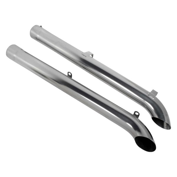 Hooker® - Super Competition™ Silver Metallic Ceramic Sidepipes