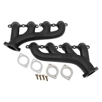 Hooker® - Super Competition™ Cast Iron Black Ceramic Exhaust Manifold