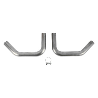 Hooker® - 304 SS Natural LS Turbo Crossover Tube Component Kit (2.25" Collector ID)