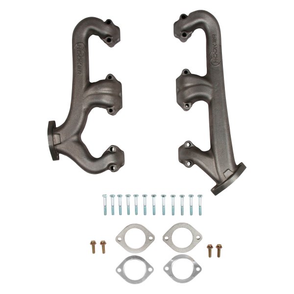 Hooker® 8525HKR Cast Iron Natural Short Tube Exhaust Manifold