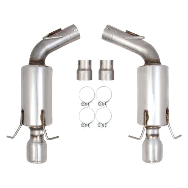 Hooker® - BlackHeart™ 304 SS Axle-Back Exhaust System, Cadillac CTS