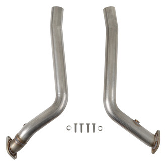 Hooker® - BlackHeart™ 409 SS Natural Exhaust Adapter Pipes