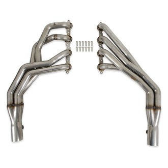Hooker® - BlackHeart™ 304 SS Natural Long Tube Exhaust Headers
