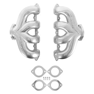 Hooker® - BlackHeart™ Cast Iron Silver Ceramic LT-Swap Exhaust Manifolds