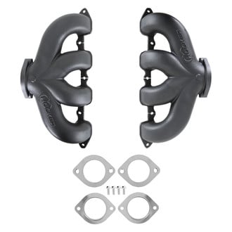 Hooker® - BlackHeart™ Cast Iron Black Ceramic LT-Swap Exhaust Manifolds