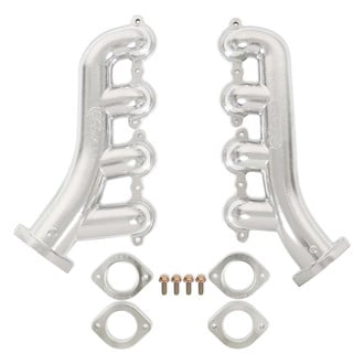 Hooker® - BlackHeart™ Cast Iron Silver Long Tube Exhaust Headers