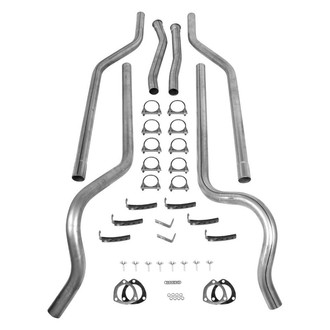 Hooker® - Dual Competition™ Header-Back Exhaust System with Split Rear Exit