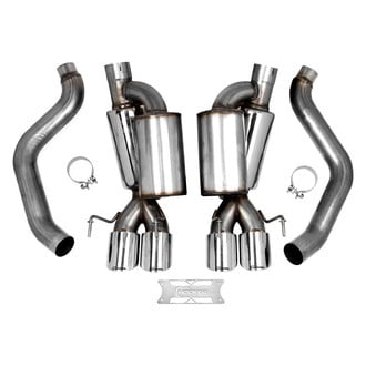 Hooker® - BlackHeart™ 304 SS Axle-Back Exhaust System with Quad Rear Exit