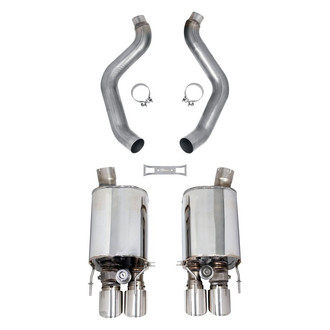Hooker® - BlackHeart™ 304 SS Axle-Back Exhaust System with Quad Rear Exit