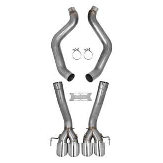 Hooker® - BlackHeart™ 304 SS Axle-Back Exhaust System with Quad Rear Exit