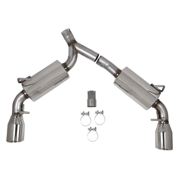 Hooker® - BlackHeart™ 304 SS Axle-Back Exhaust System