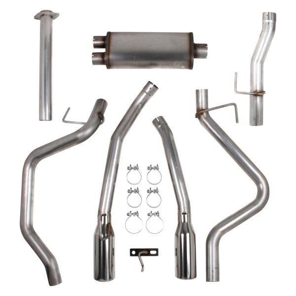 Hooker® - BlackHeart™ 409 SS Cat-Back Exhaust System, Ford F-150